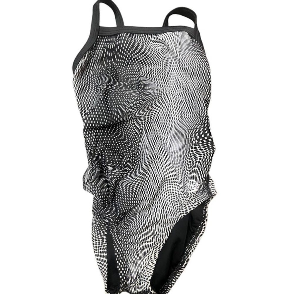 NWOT Speedo Power Flex Eco 22 YOUTH Swimsuit Size SM
